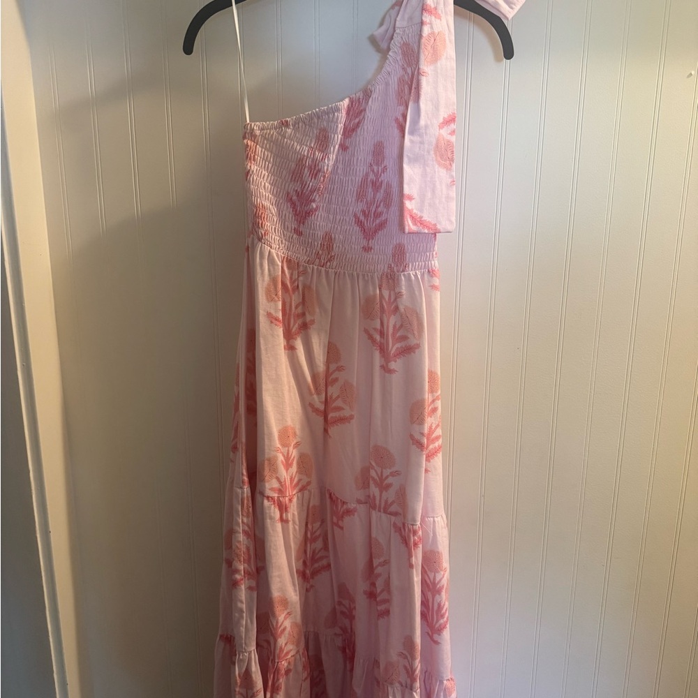Victoria Dunn Designs One Shoulder Midi Dress